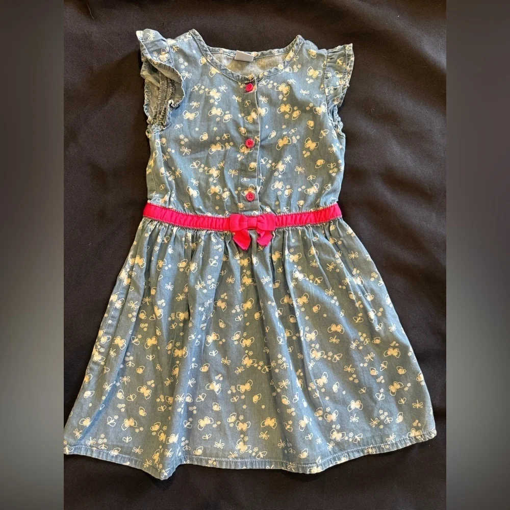 Gymboree Red and Blue Casual Sundress